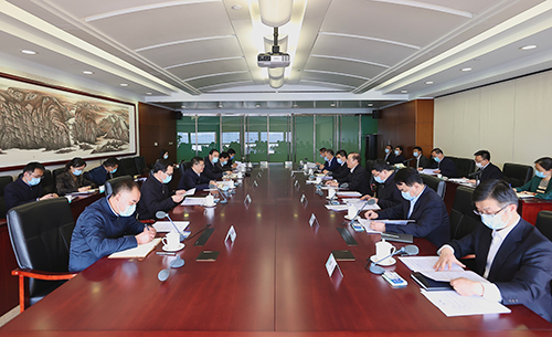 国家能源局局长章建华到国家电网公司调研